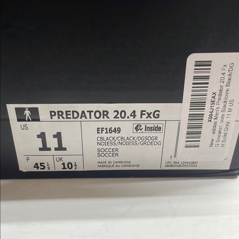 ADIDAS PREDATOR 20.4 FXG
MENS 11 - Picture 7 of 7